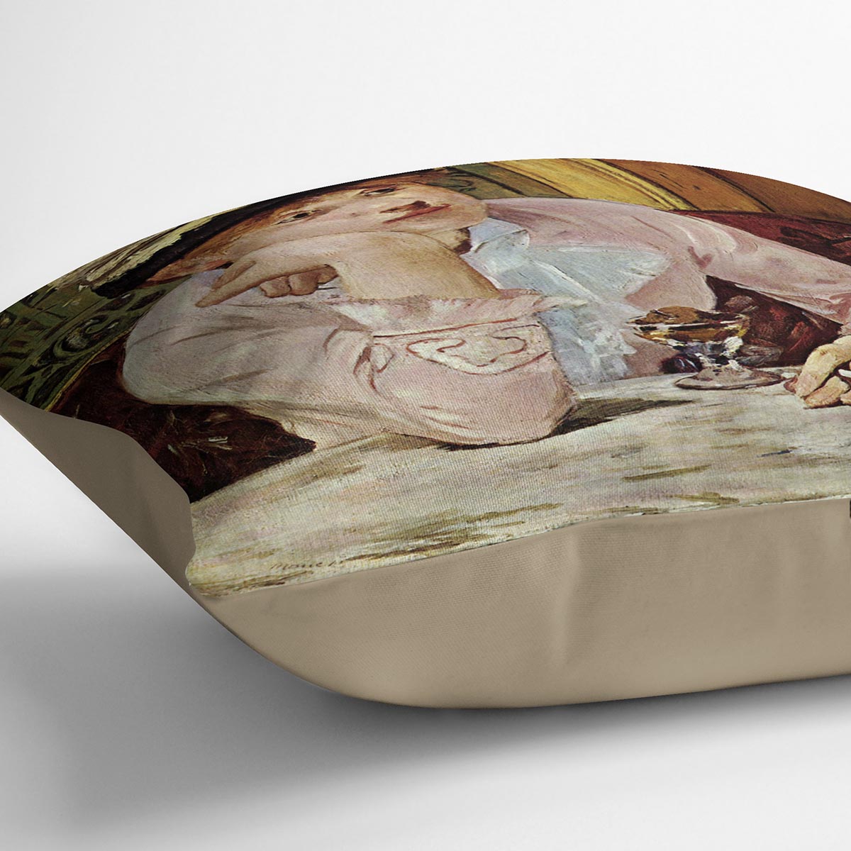 Pflaume by Manet Cushion