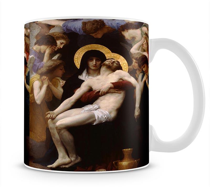 Pieta By Bouguereau Mug - Canvas Art Rocks - 1