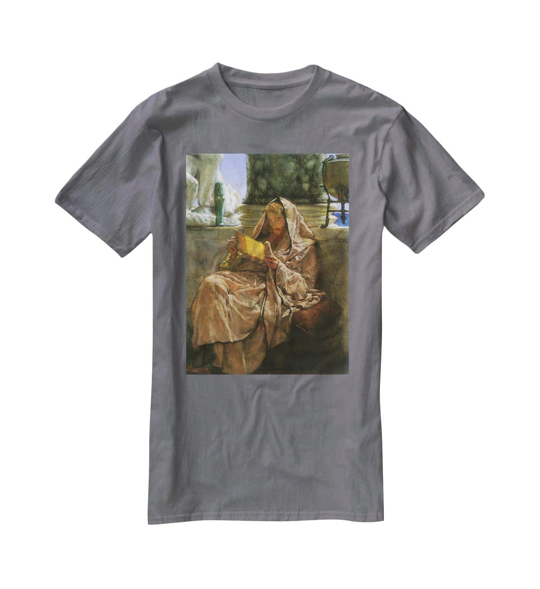 Prosa by Alma Tadema T-Shirt - Canvas Art Rocks - 3
