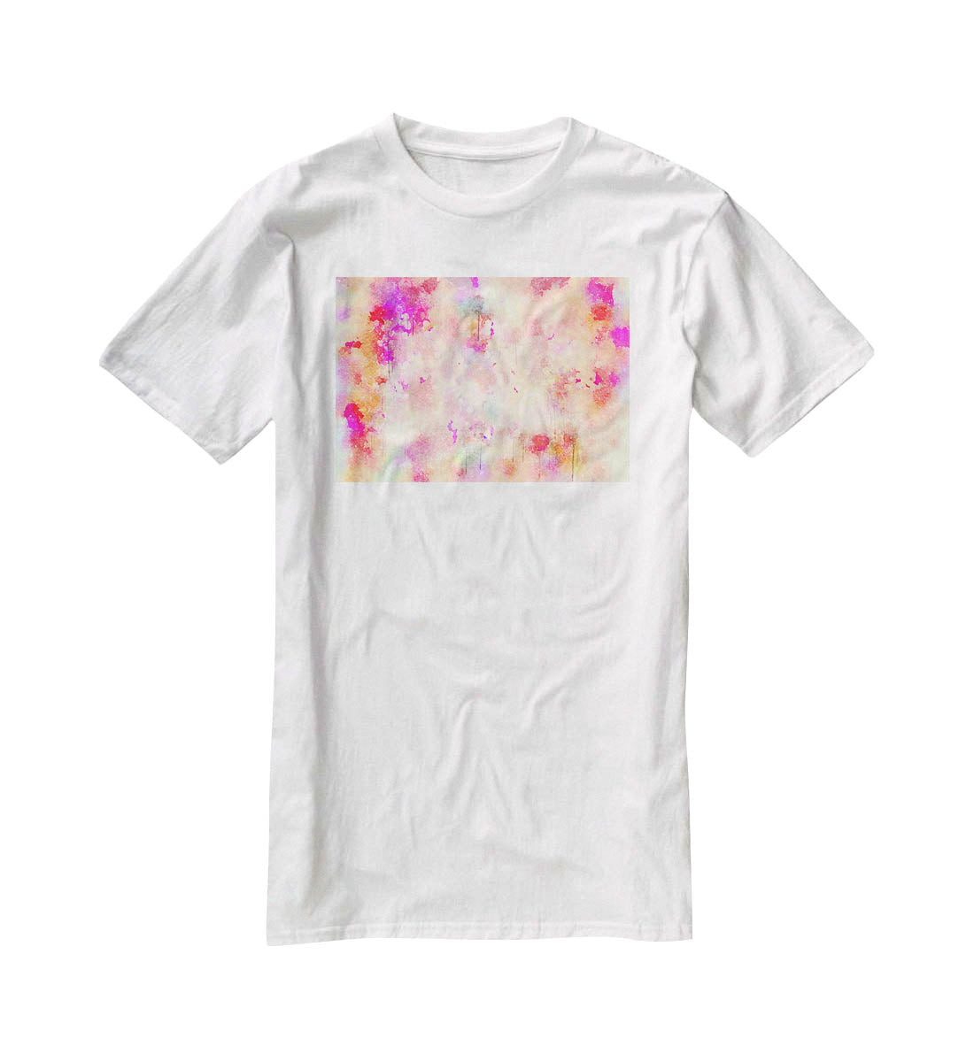 Purple Watercolour T-Shirt - Canvas Art Rocks - 5