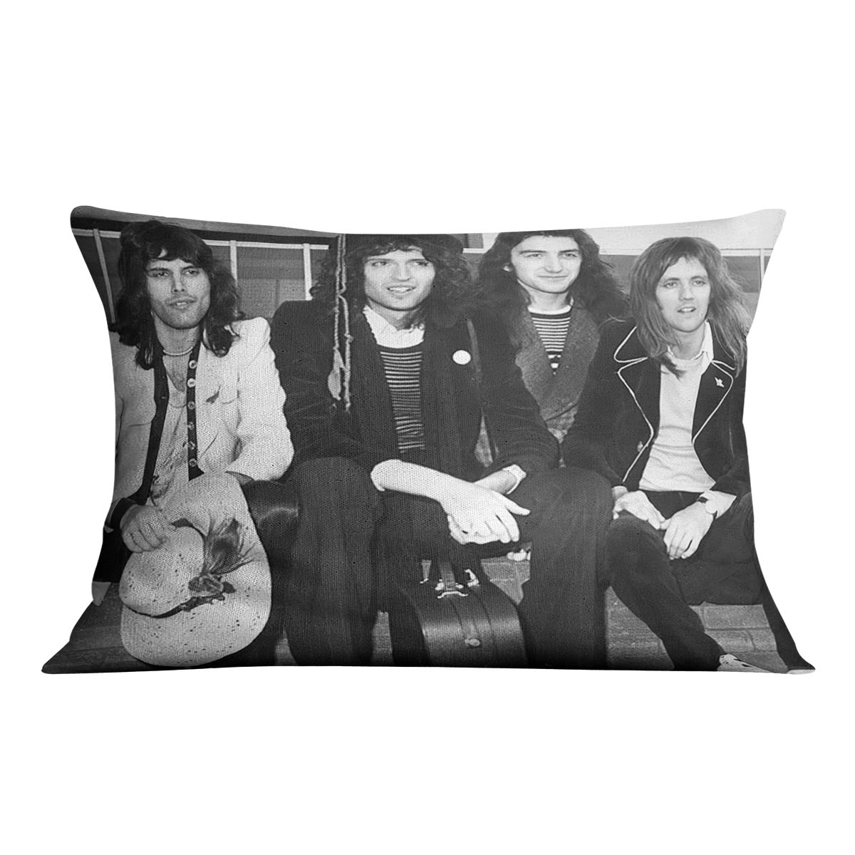 Queen in 1974 Cushion