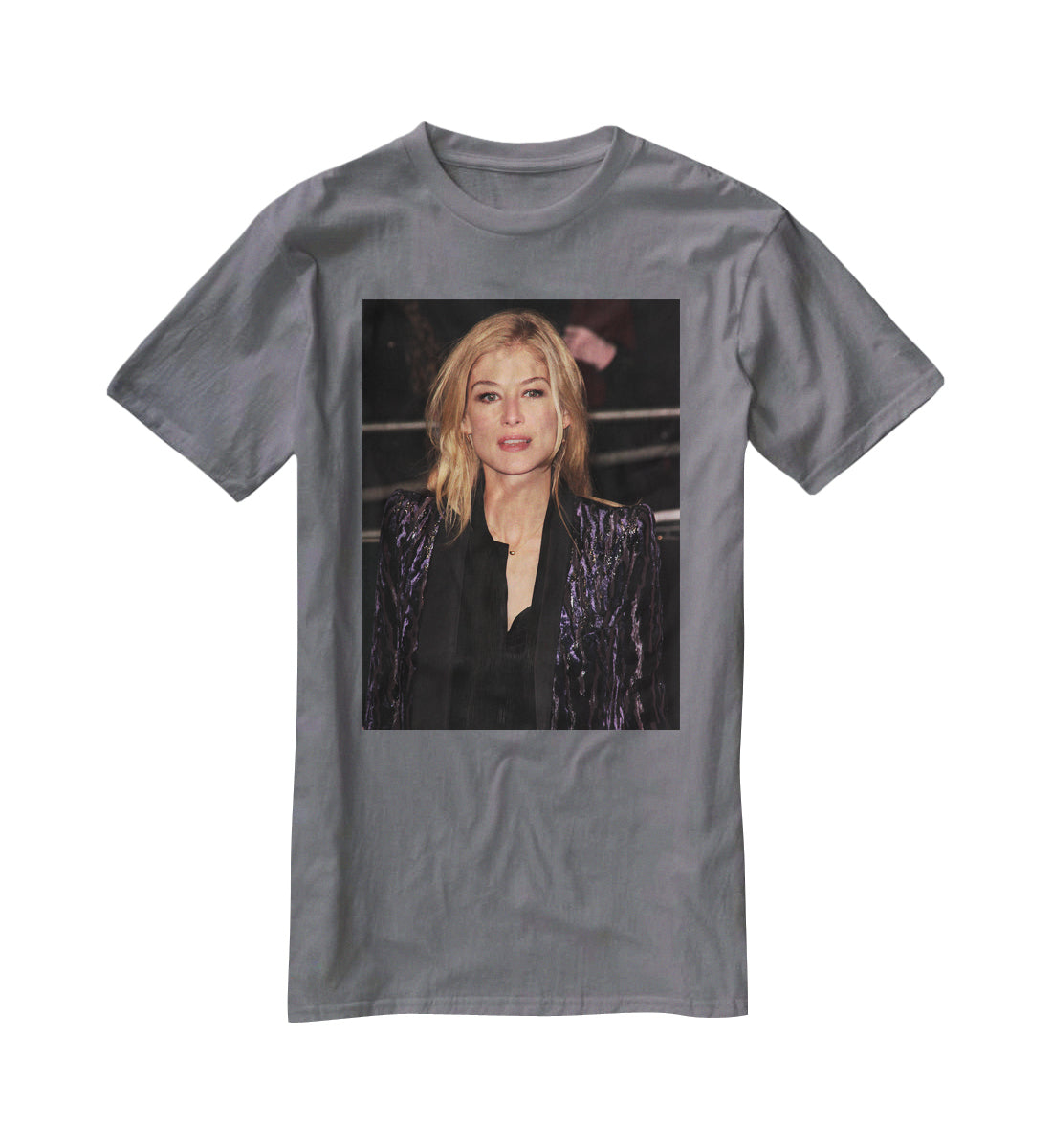 Rosamund Pike T-Shirt - Canvas Art Rocks - 3