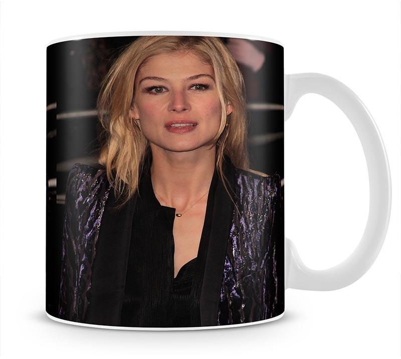 Rosamund Pike Mug - Canvas Art Rocks - 1