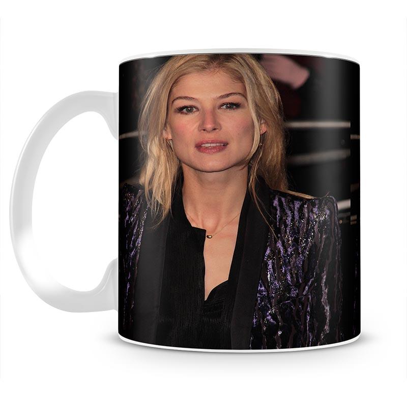 Rosamund Pike Mug - Canvas Art Rocks - 2