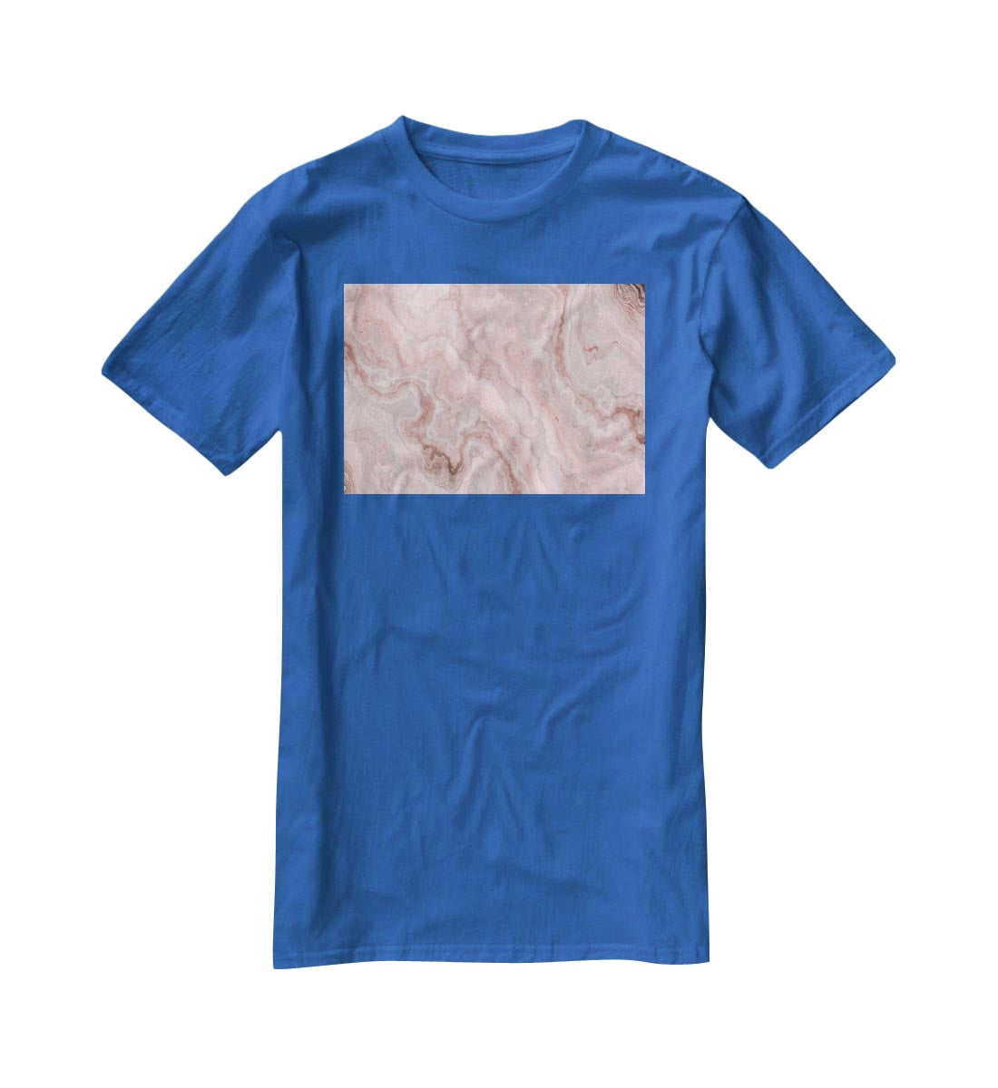 Rose Marble T-Shirt - Canvas Art Rocks - 2