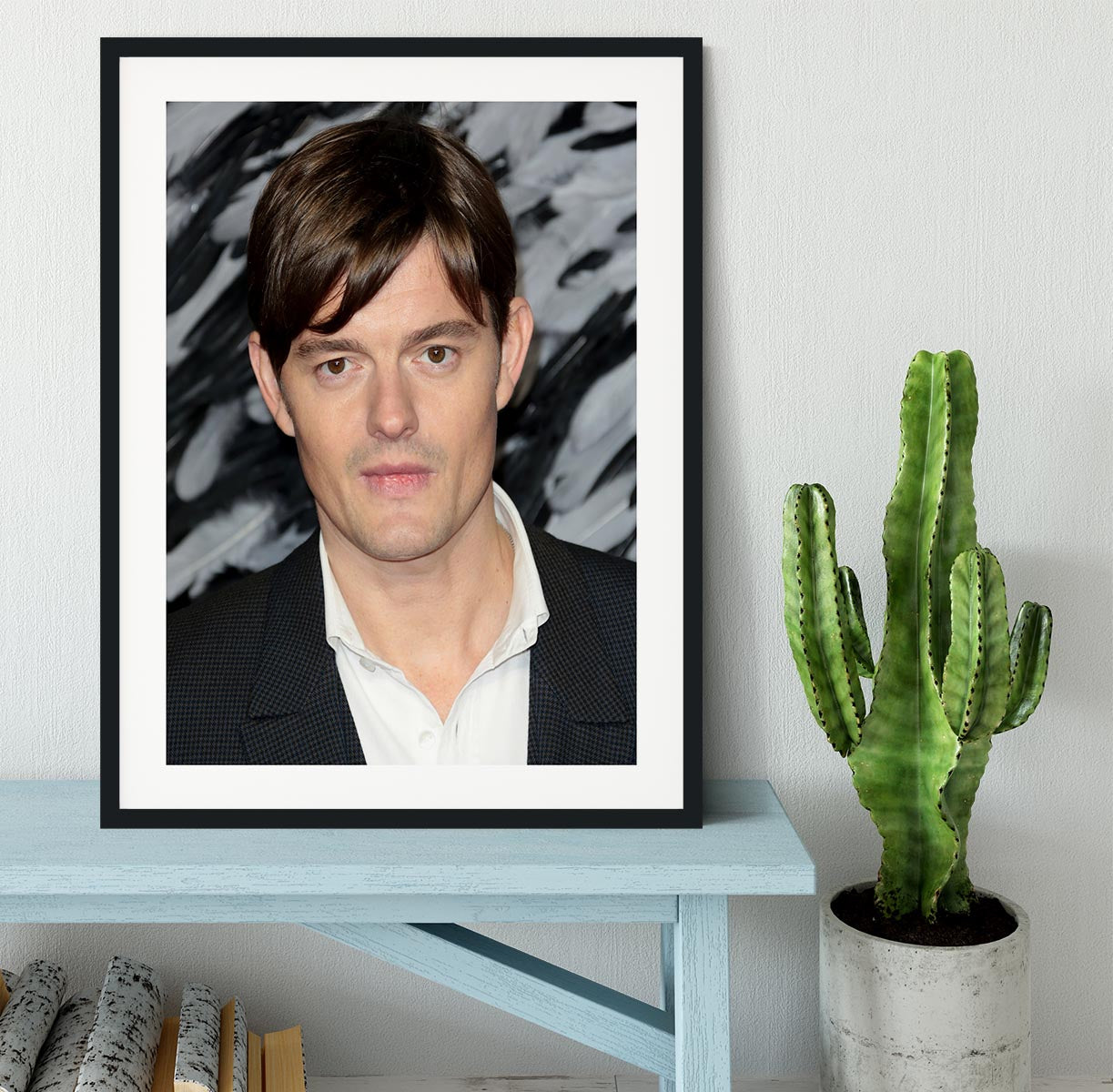 Sam Riley Framed Print - Canvas Art Rocks - 1