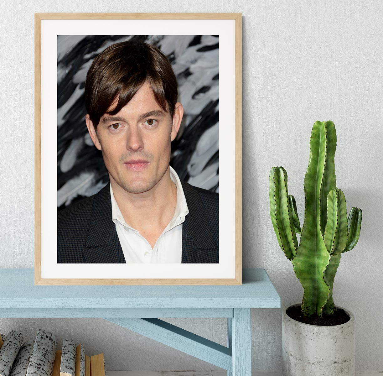 Sam Riley Framed Print - Canvas Art Rocks - 3