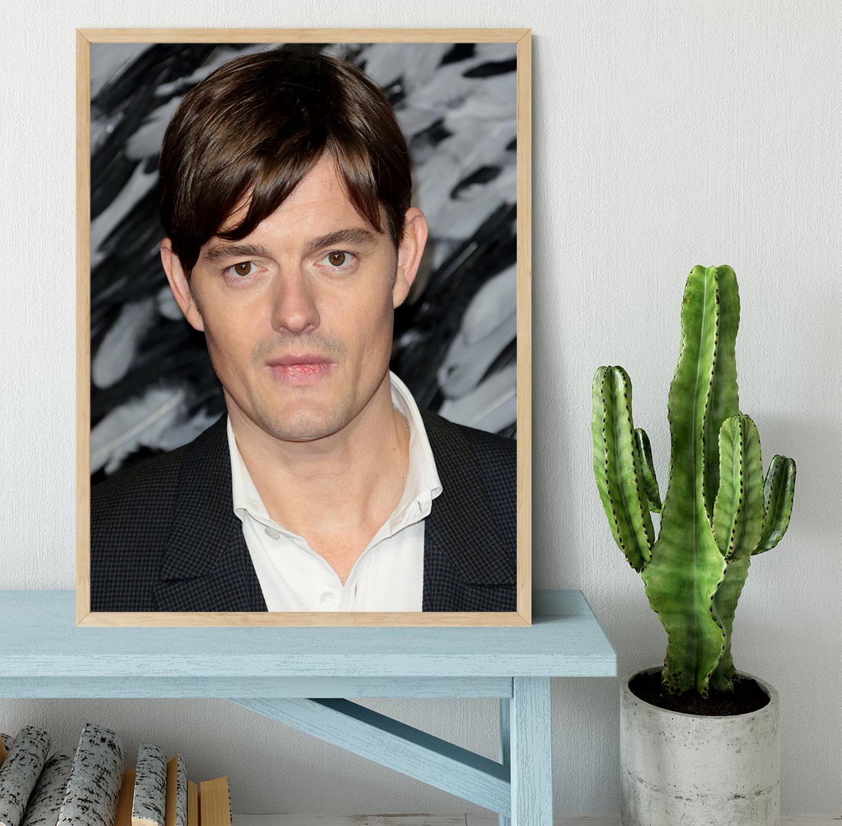 Sam Riley Framed Print - Canvas Art Rocks - 4