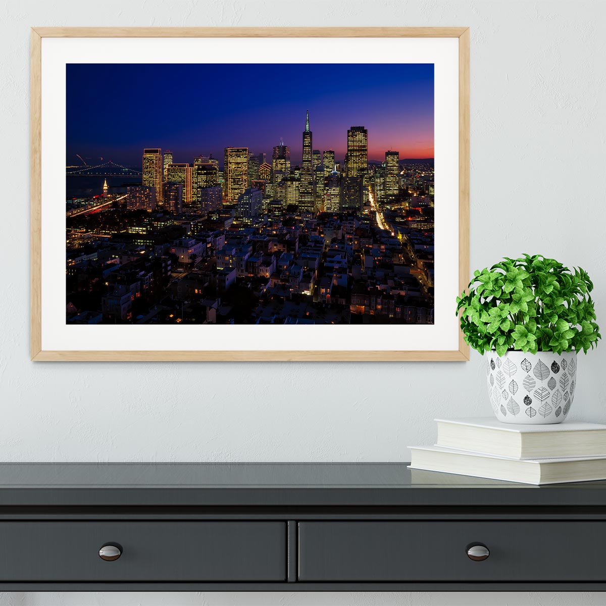 San Francisco Framed Print - Canvas Art Rocks - 3