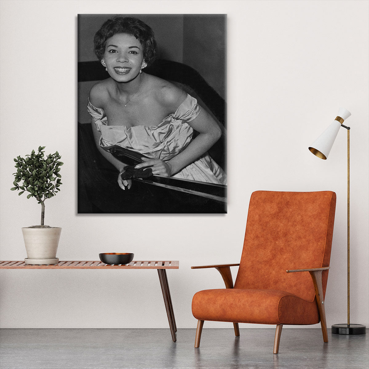 Shirley Bassey singer Canvas Print or Poster - Canvas Art Rocks - 6