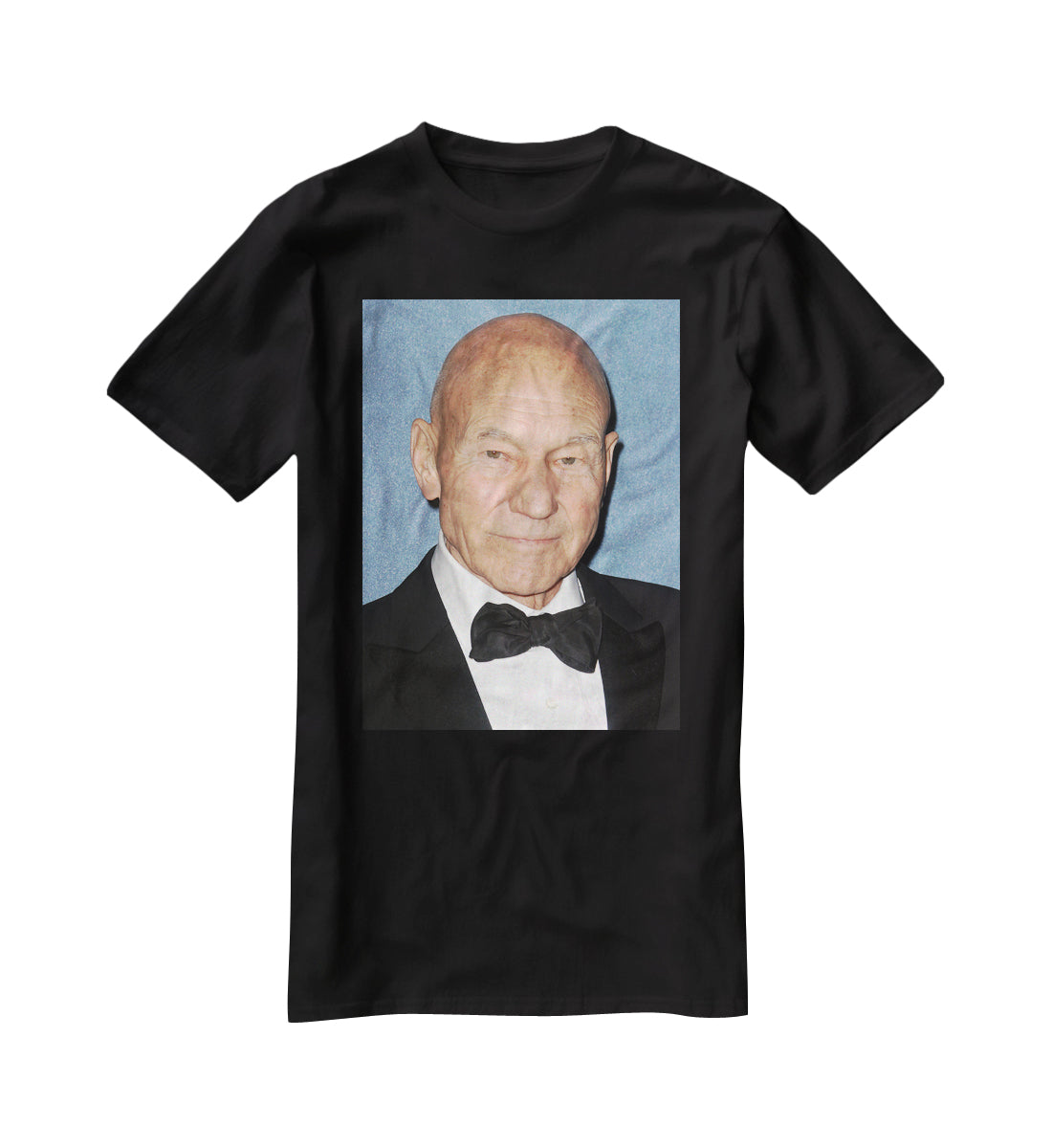 Sir Patrick Stewart T-Shirt - Canvas Art Rocks - 1