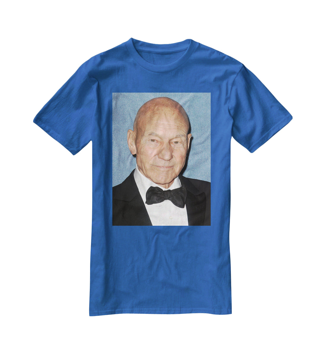 Sir Patrick Stewart T-Shirt - Canvas Art Rocks - 2