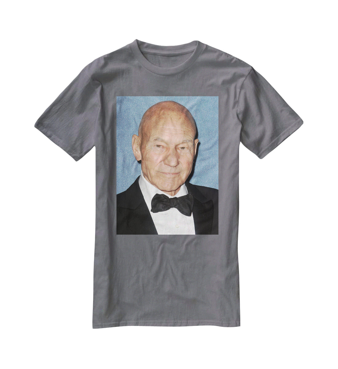 Sir Patrick Stewart T-Shirt - Canvas Art Rocks - 3