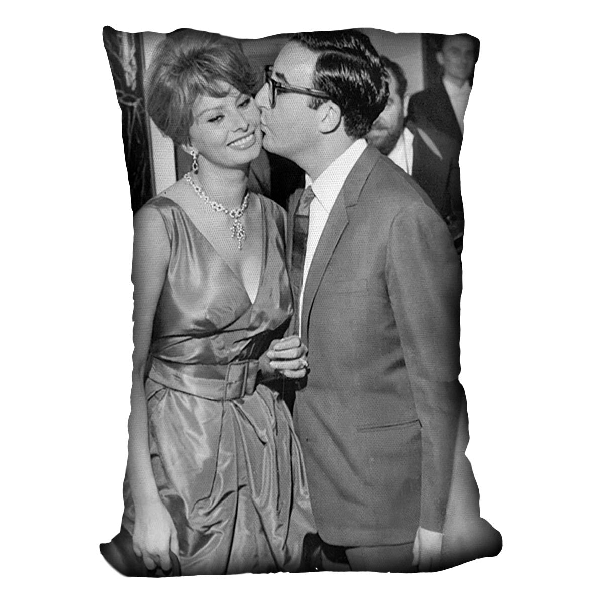 Sophia Loren and Peter Sellers Cushion