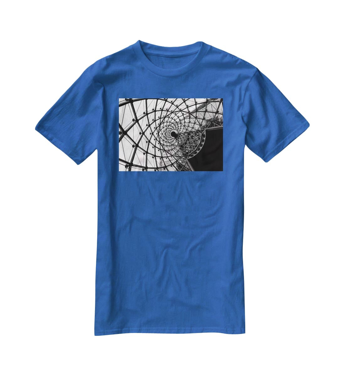 Spiral Architecture Structure T-Shirt - Canvas Art Rocks - 2