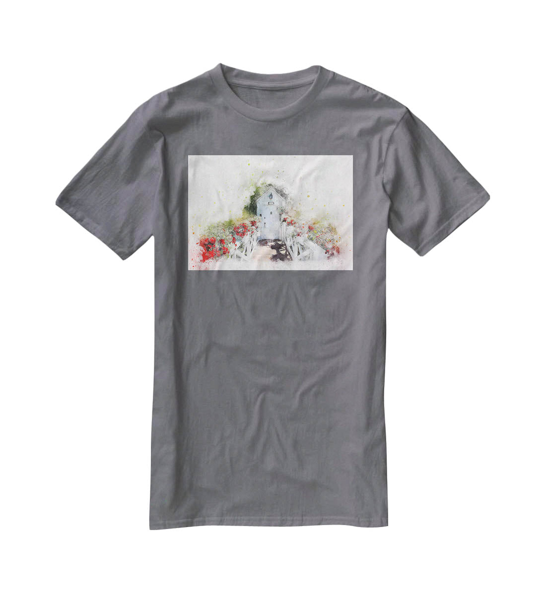 Spring Door T-Shirt - Canvas Art Rocks - 3