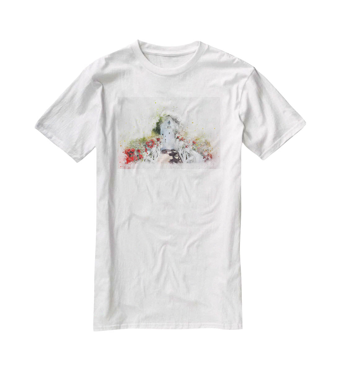 Spring Door T-Shirt - Canvas Art Rocks - 5