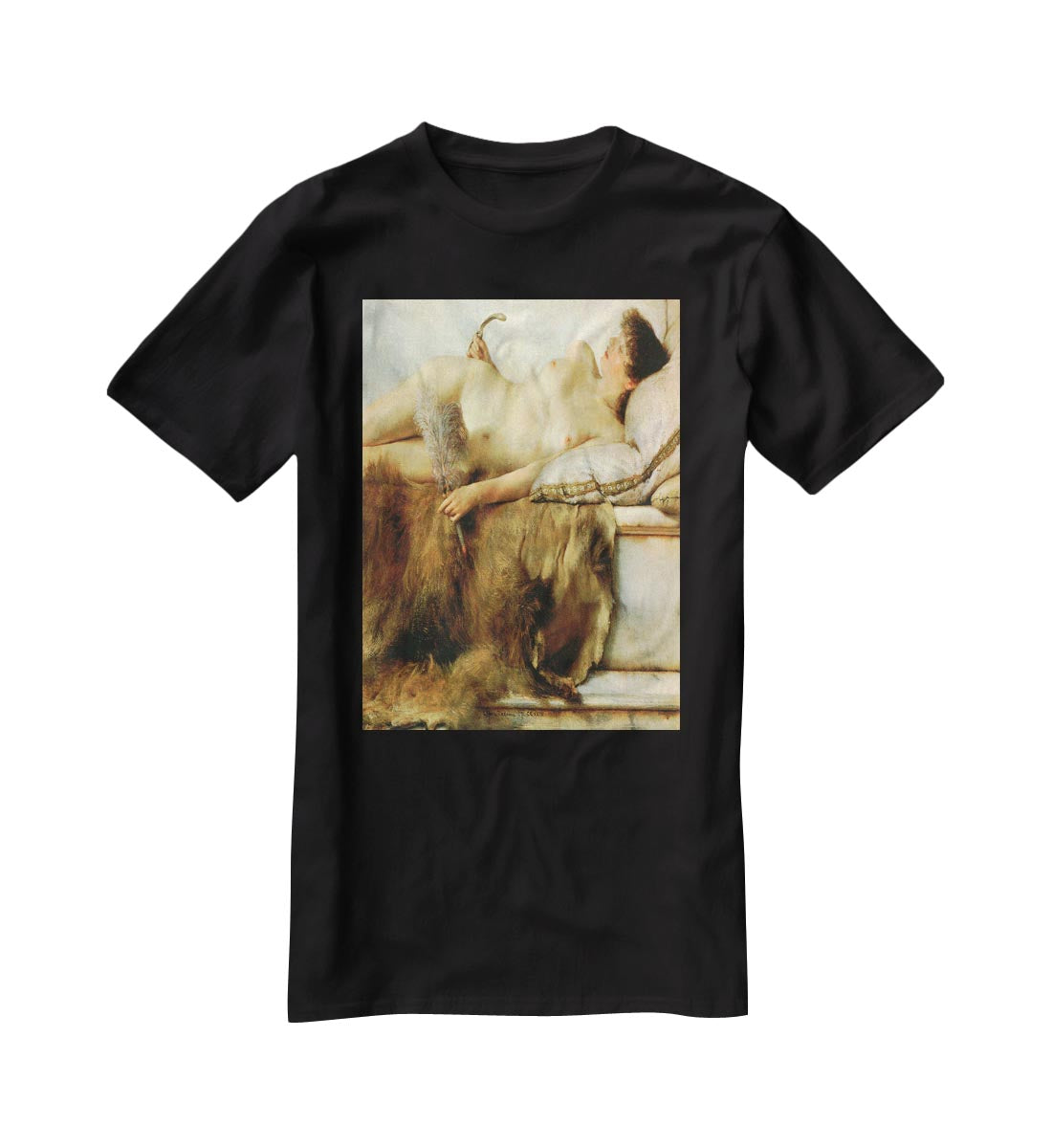 Tepidarium by Alma Tadema T-Shirt - Canvas Art Rocks - 1
