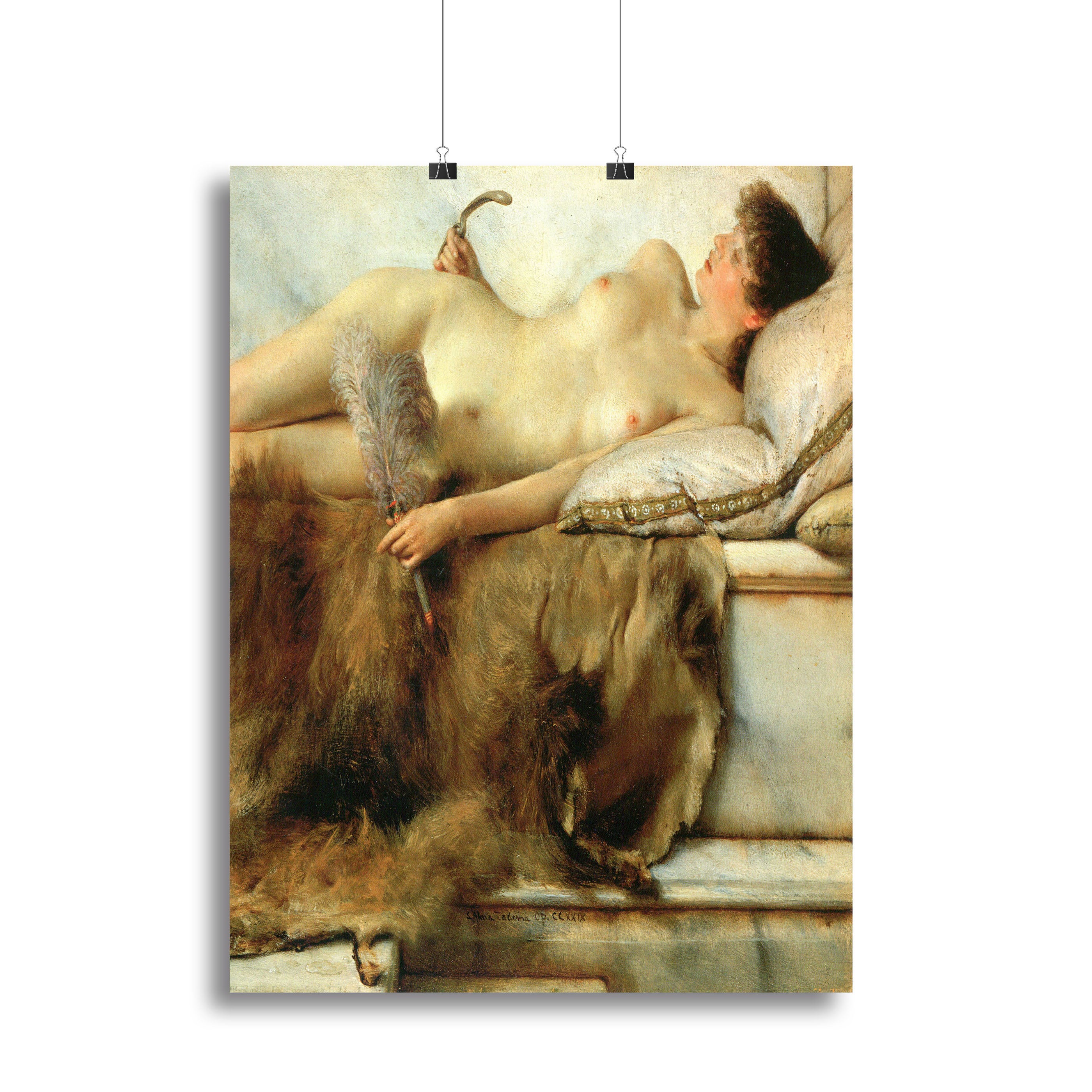 Tepidarium by Alma Tadema Canvas Print or Poster - Canvas Art Rocks - 2