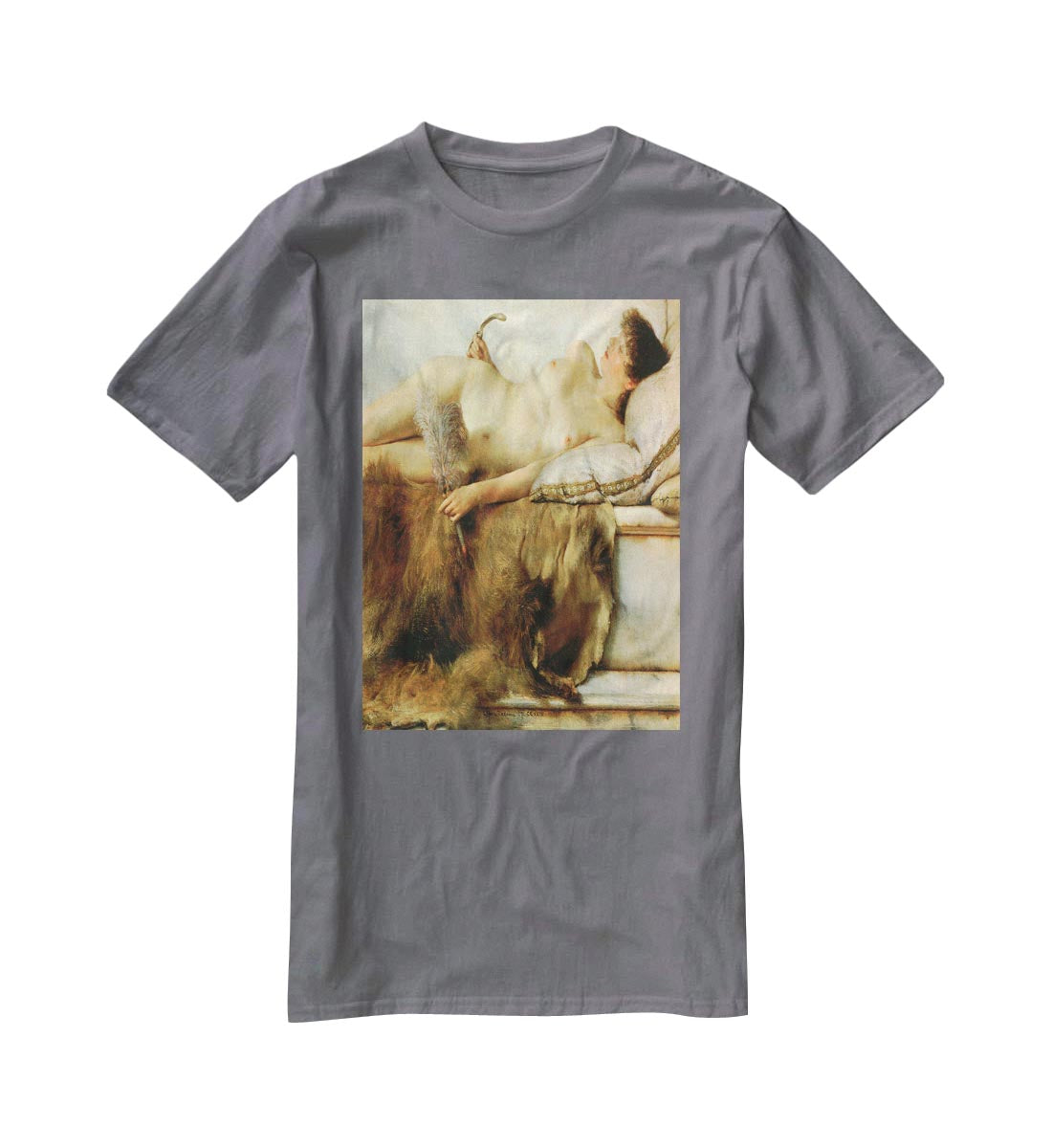 Tepidarium by Alma Tadema T-Shirt - Canvas Art Rocks - 3