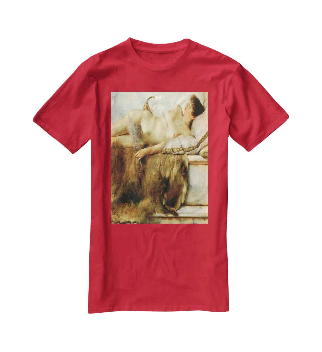 Tepidarium by Alma Tadema T-Shirt - Canvas Art Rocks - 4