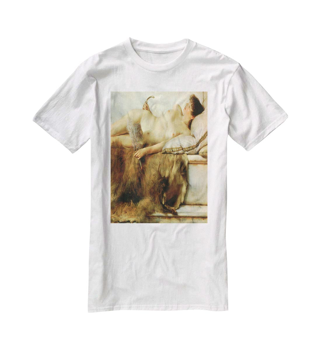 Tepidarium by Alma Tadema T-Shirt - Canvas Art Rocks - 5