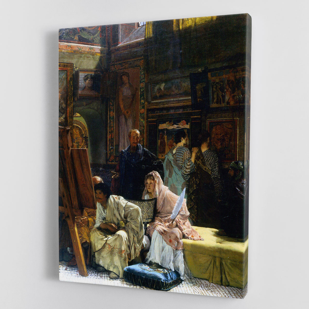 The Gallery by Alma Tadema Canvas Print or Poster - Canvas Art Rocks - 1