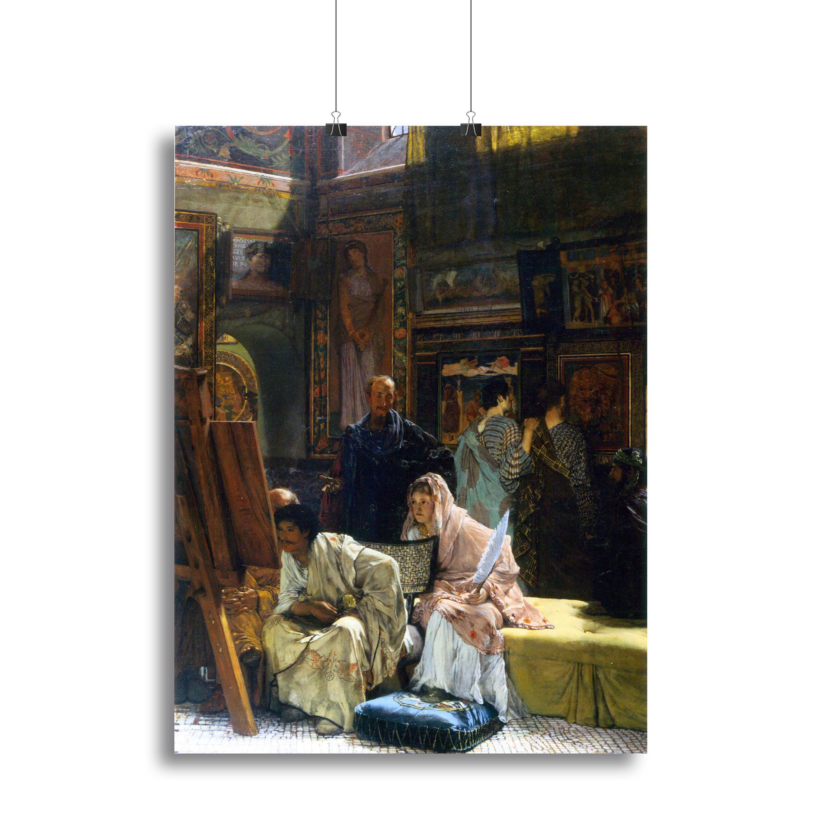 The Gallery by Alma Tadema Canvas Print or Poster - Canvas Art Rocks - 2