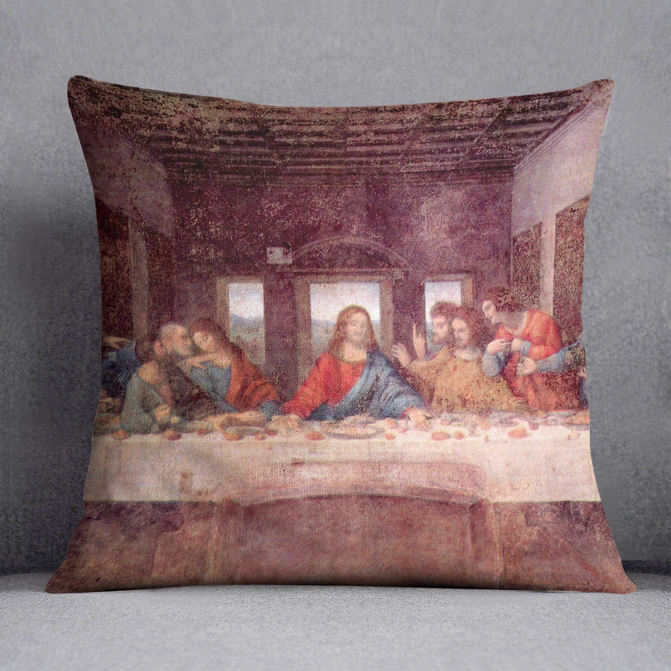 The Last Supper by Da Vinci Cushion