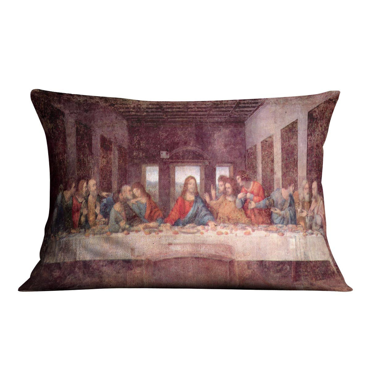 The Last Supper by Da Vinci Cushion