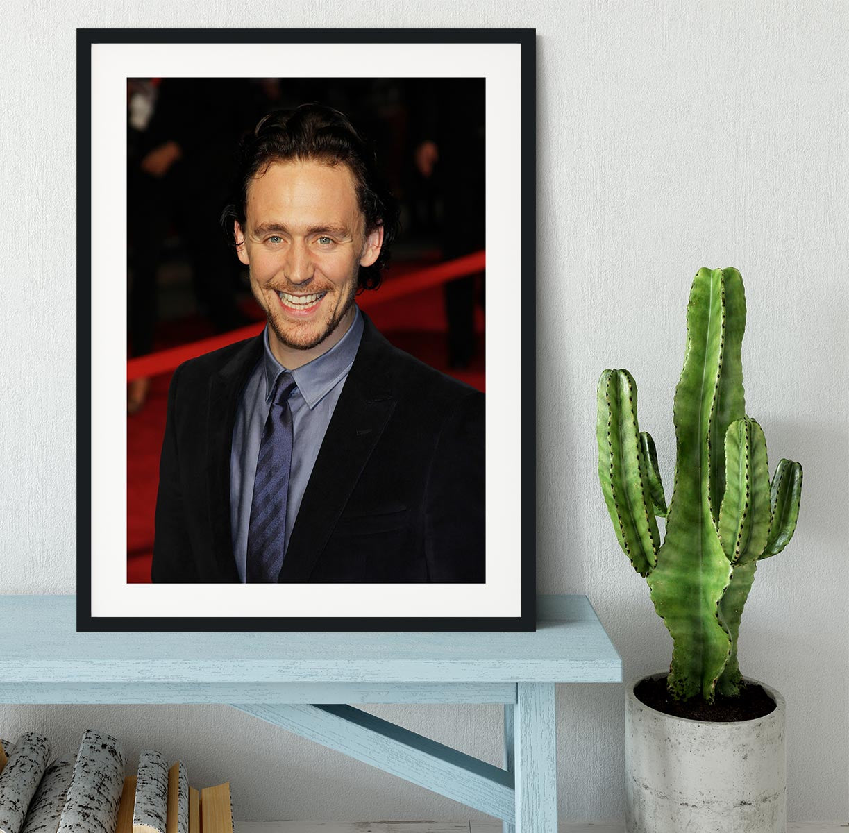 Tom Hiddleston Framed Print - Canvas Art Rocks - 1