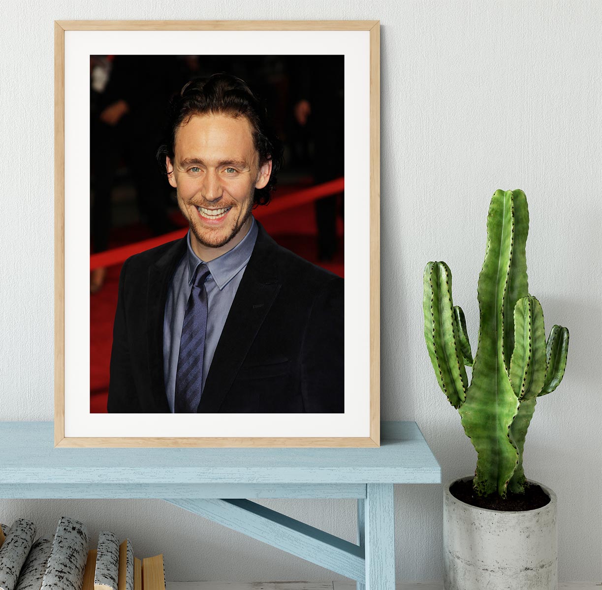 Tom Hiddleston Framed Print - Canvas Art Rocks - 3