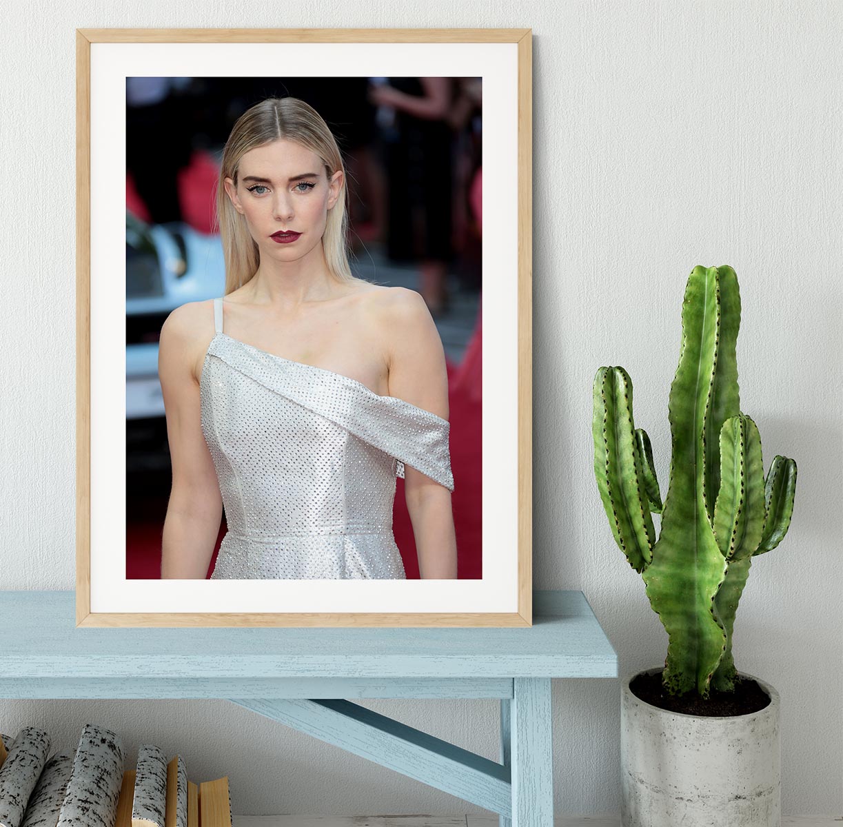 Vanessa Kirby Framed Print - Canvas Art Rocks - 3