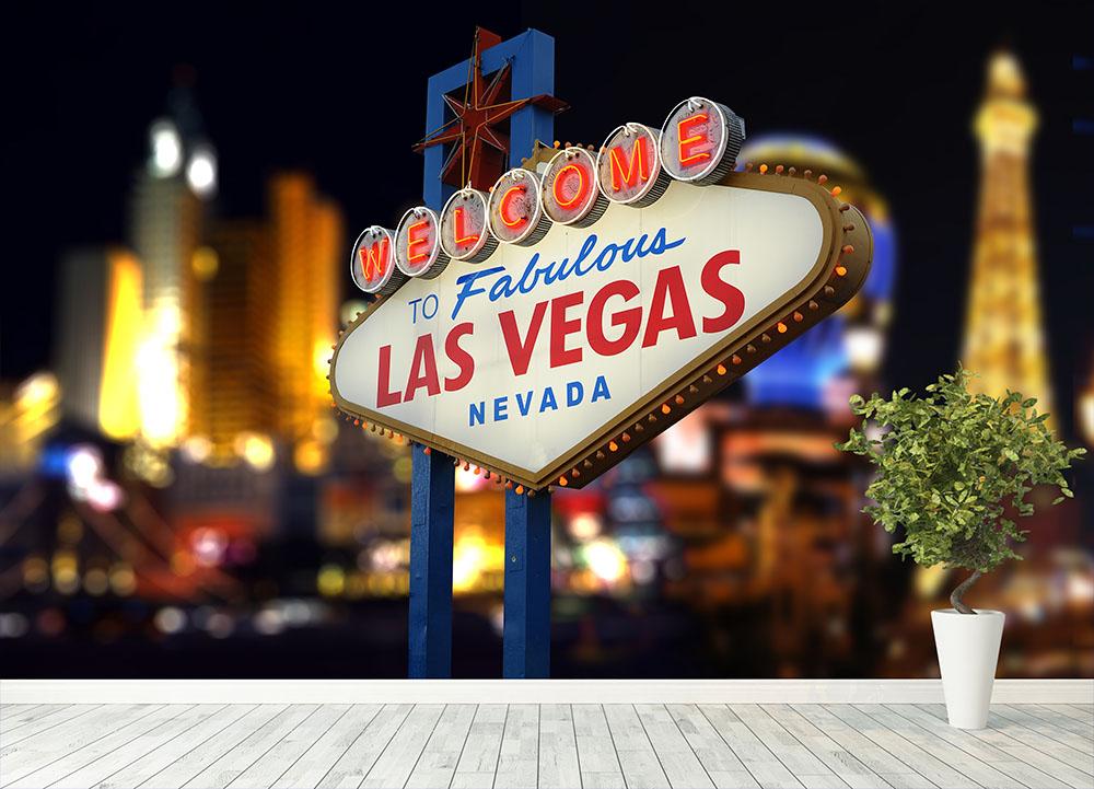 Welcome to Las Vegas sign Acrylic Print
