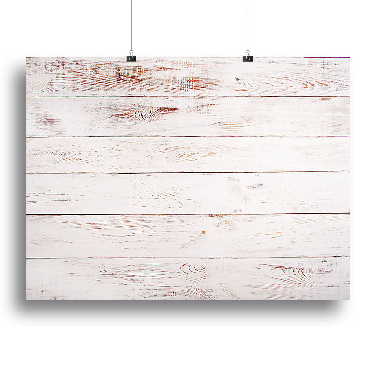 White and brown rustic Canvas Print or Poster - Canvas Art Rocks - 2